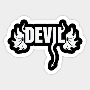 Devil Sticker